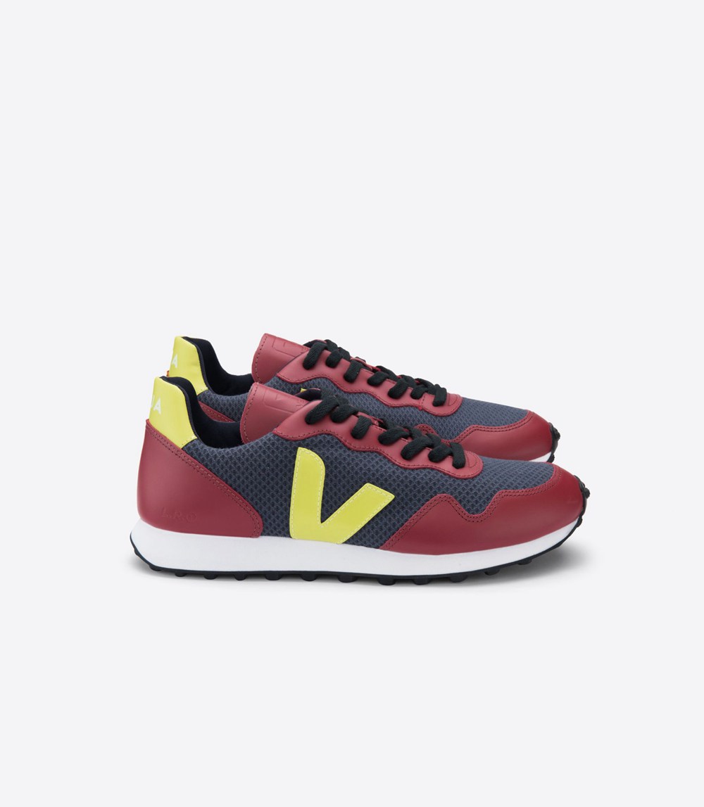 Veja Sneakers Mens - Sdu Hexa Hexamesh Nautico - Red/Navy - 5490NSAQB